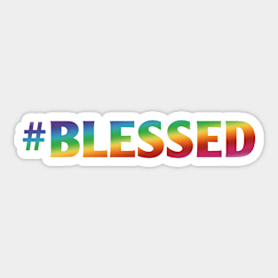 #Blessed Sticker